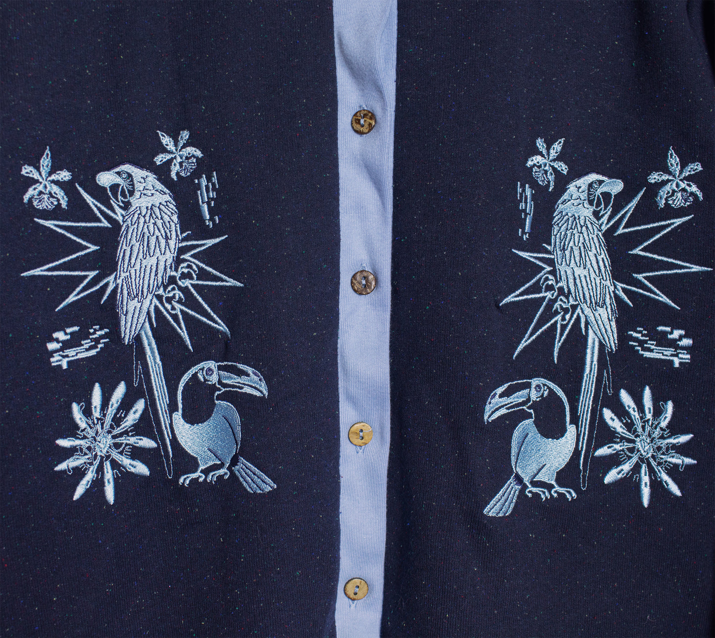 Buso Guacamaya azul mujer