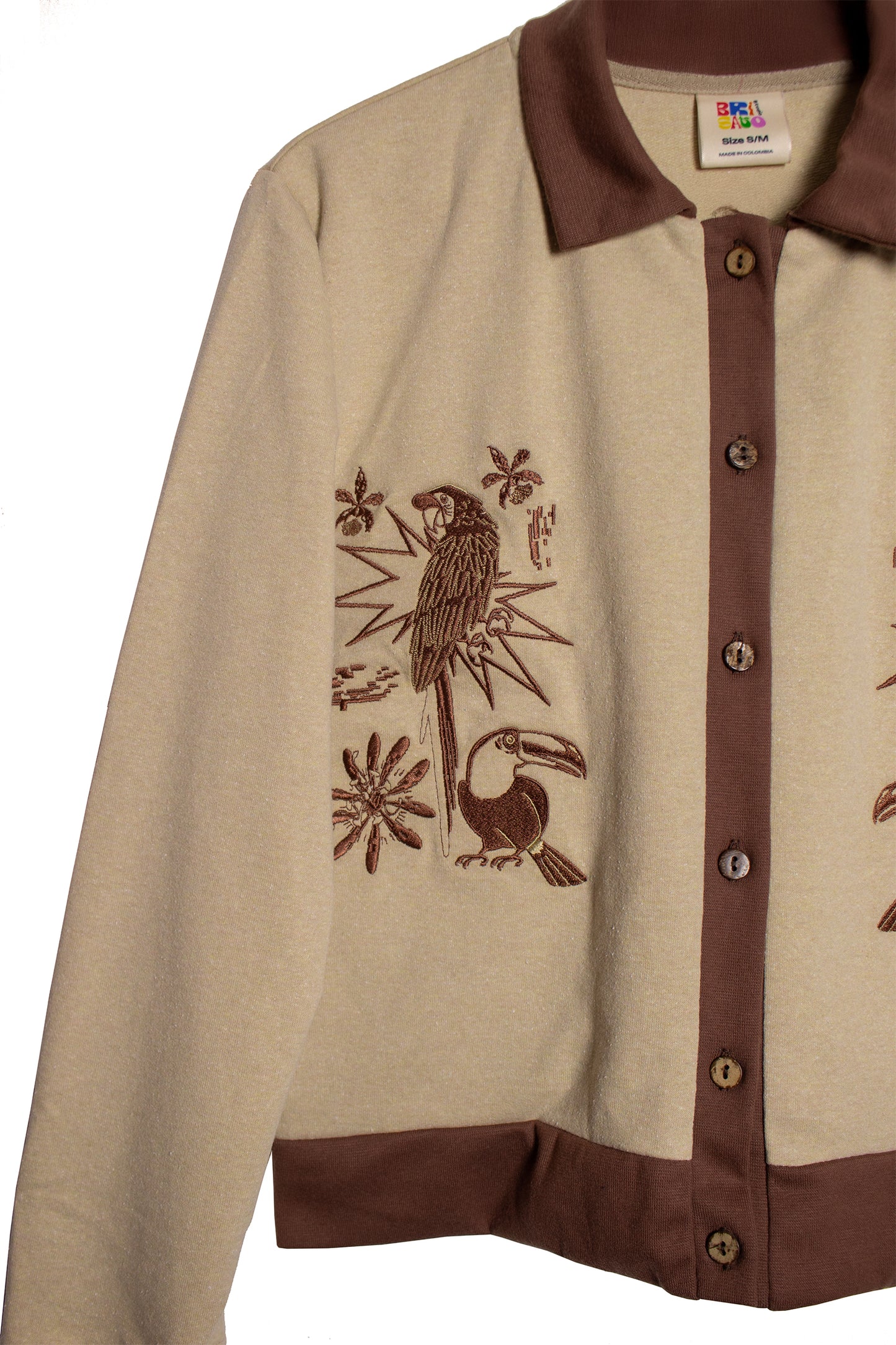 Buso Guacamaya arena mujer