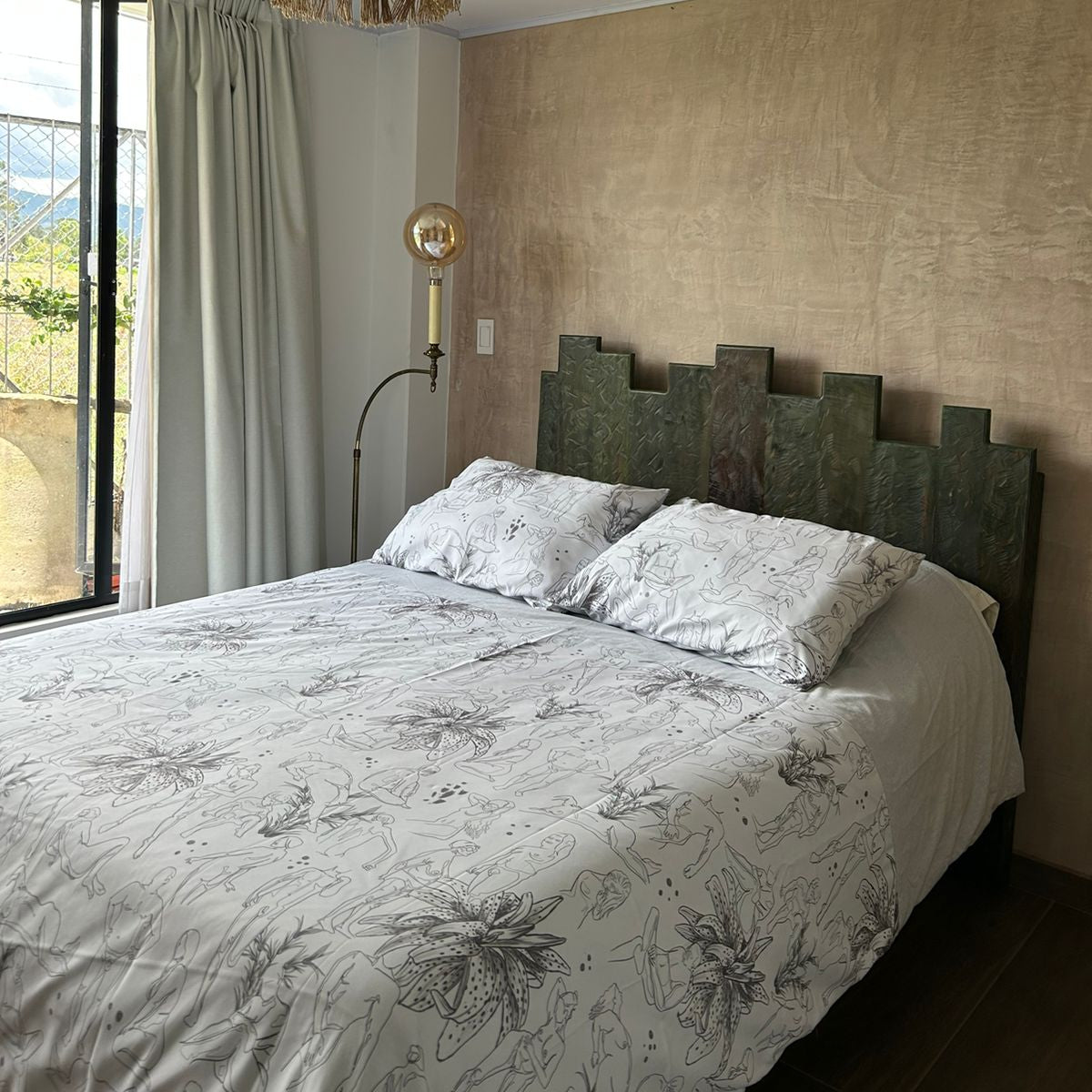 Cubreduvet Sueños gris