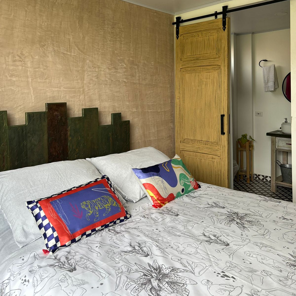 Cubreduvet Sueños gris