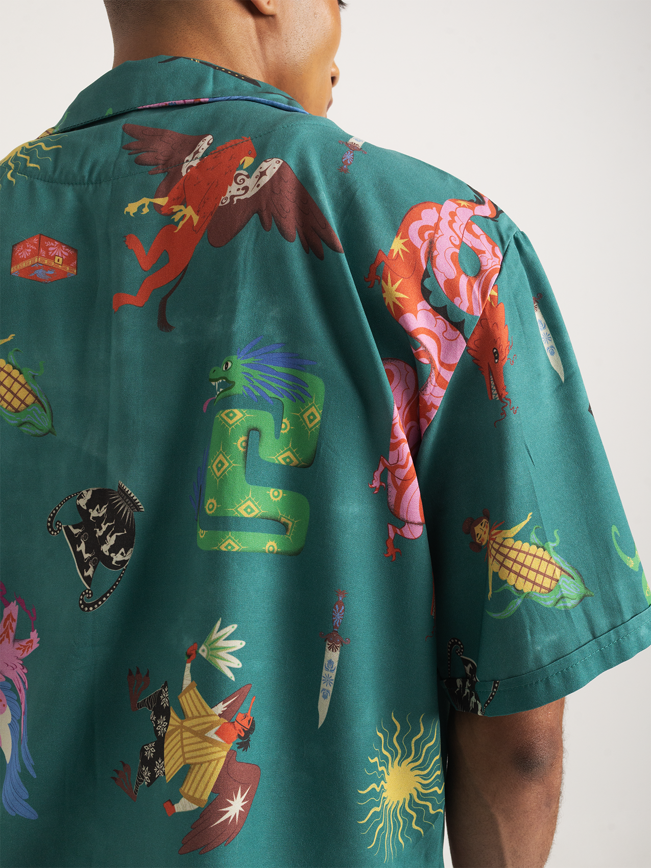 Camisa Grifo verde