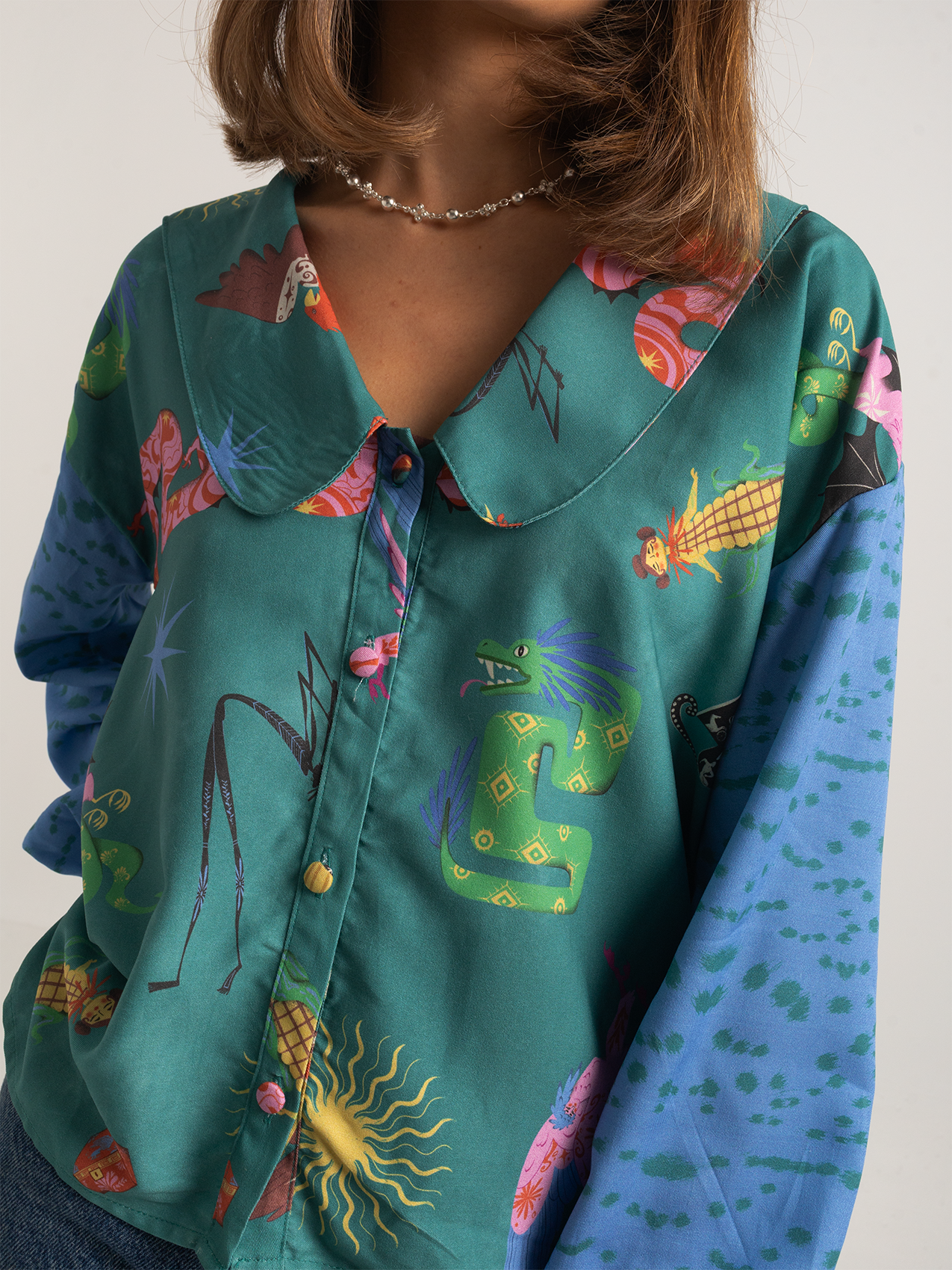 Blusa Harpía verde
