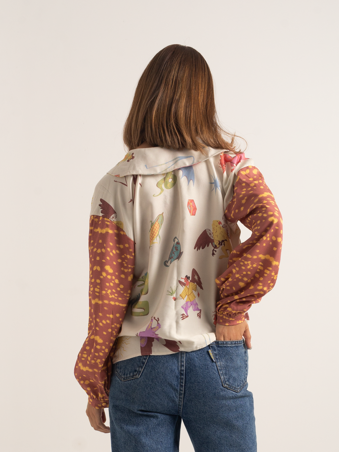 Blusa Harpía beige