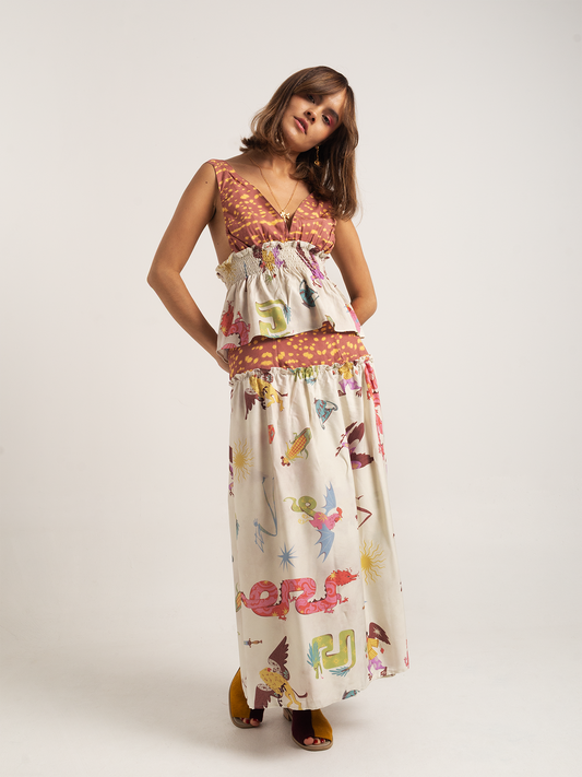 Falda Mimis beige