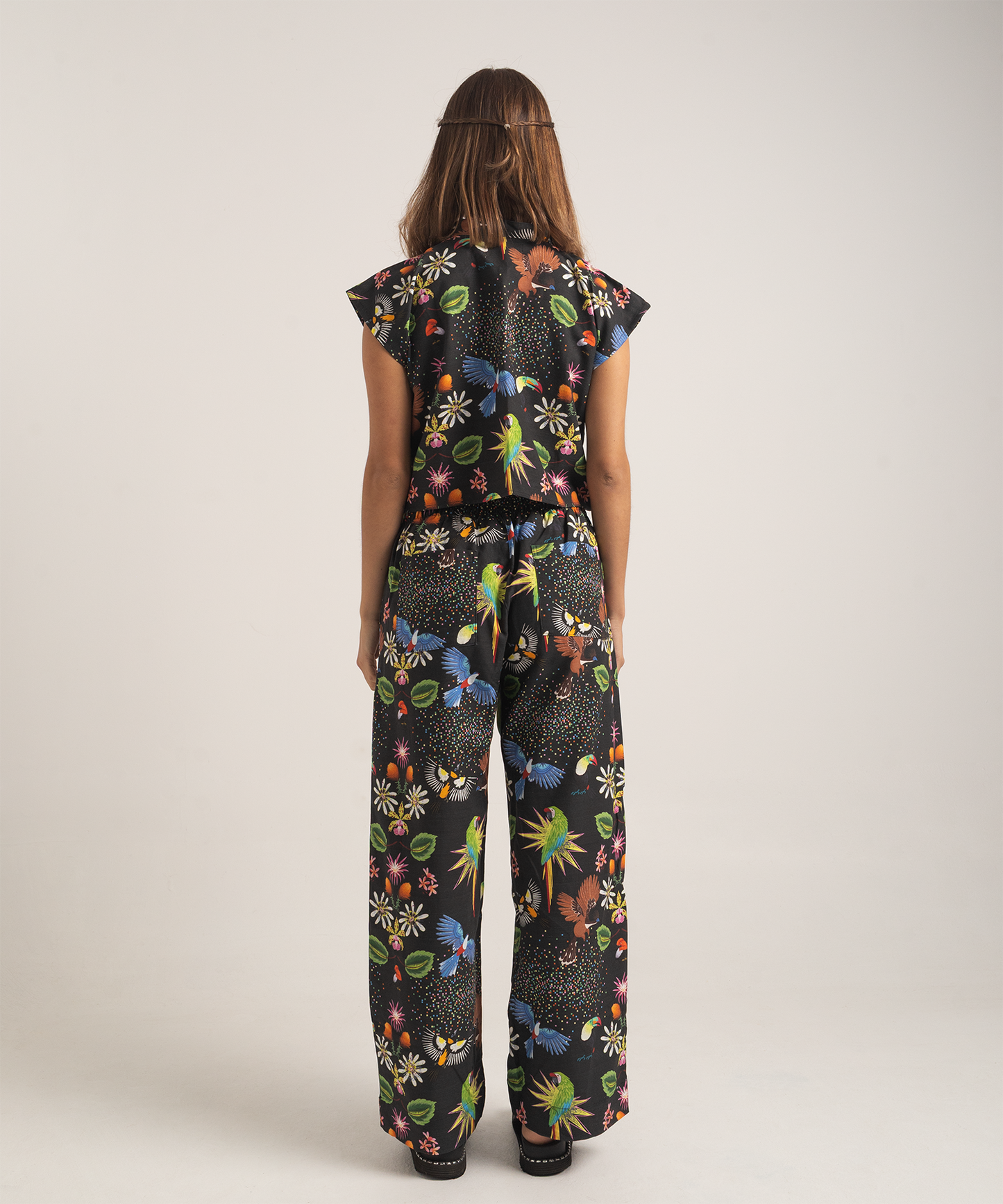 Pantalón Pasiflora negro