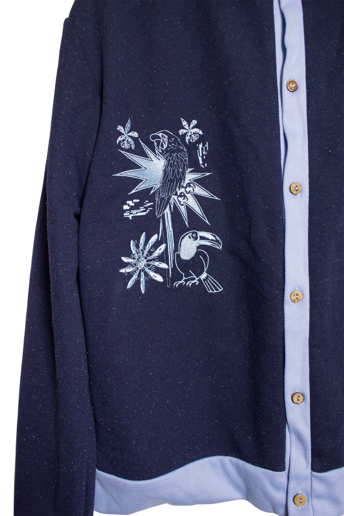 Buso Guacamaya azul hombre