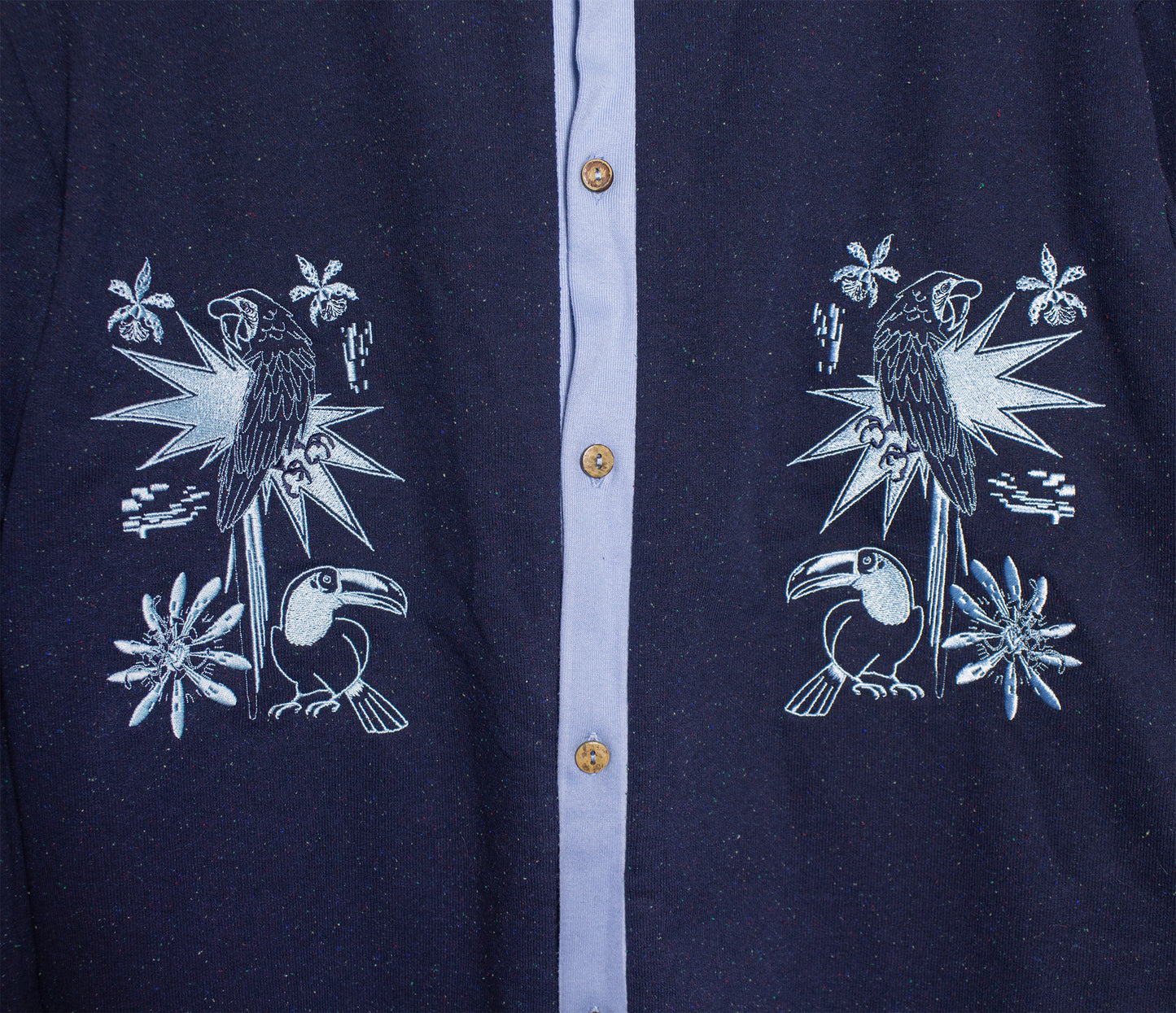 Buso Guacamaya azul hombre