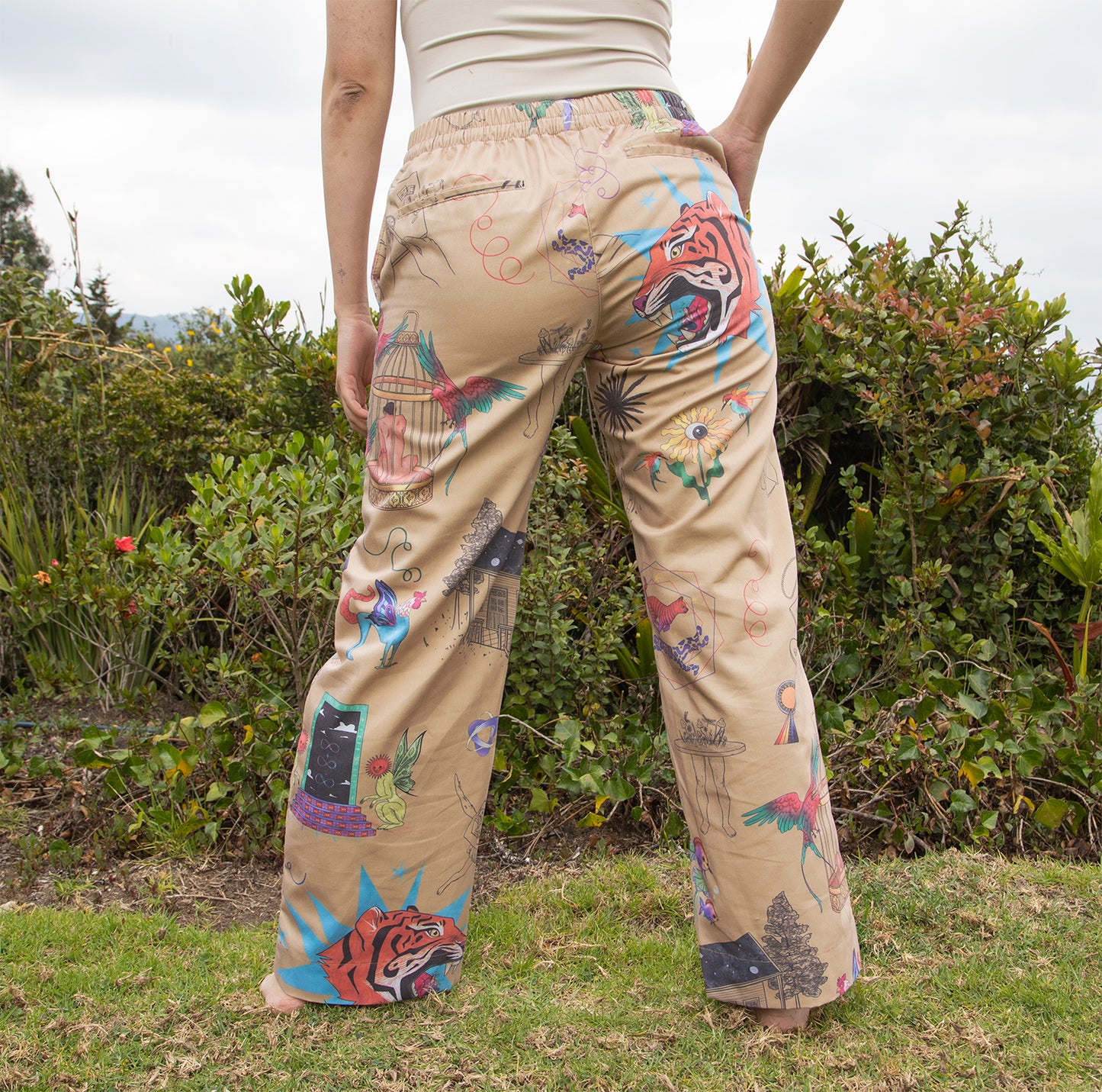 Pantalón Onírica caqui